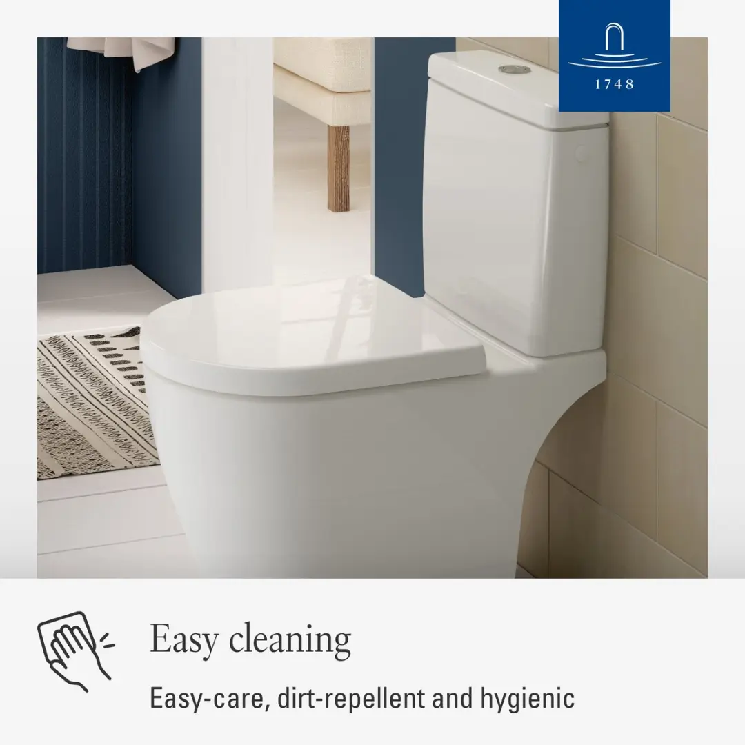 Villeroy & Boch Avento Closetzitting 37x42cm - Wit - afbeelding 4 van 6