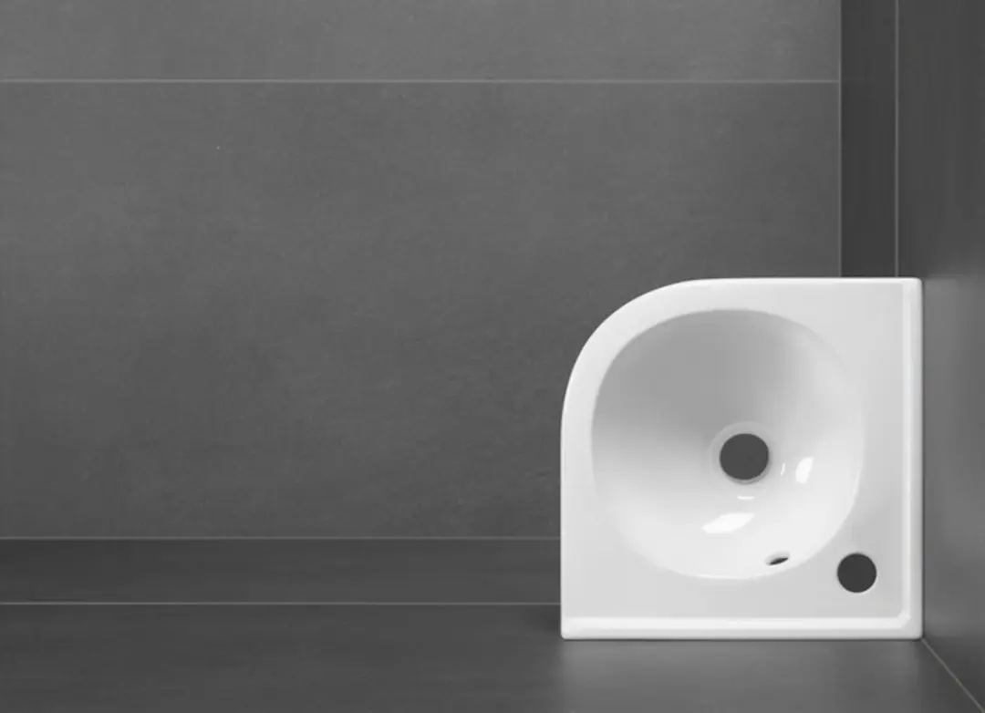 Villeroy & Boch O.novo Hoekfontein 32x32cm - Wit Alpin - afbeelding 5 van 6
