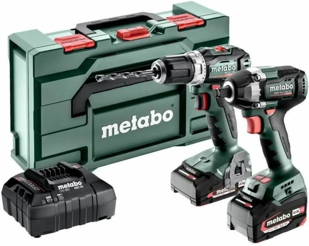 Metabo BSLBL+SSWLT300BL Accu-schroevendraaier Set 18V