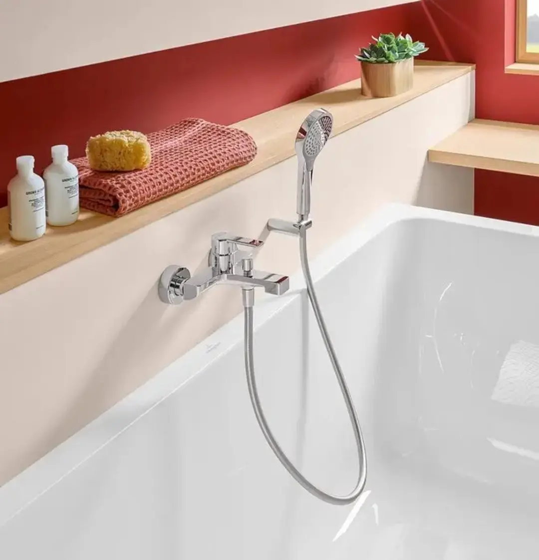 Villeroy & Boch Architectura Badmengkraan - Chroom - afbeelding 3 van 3