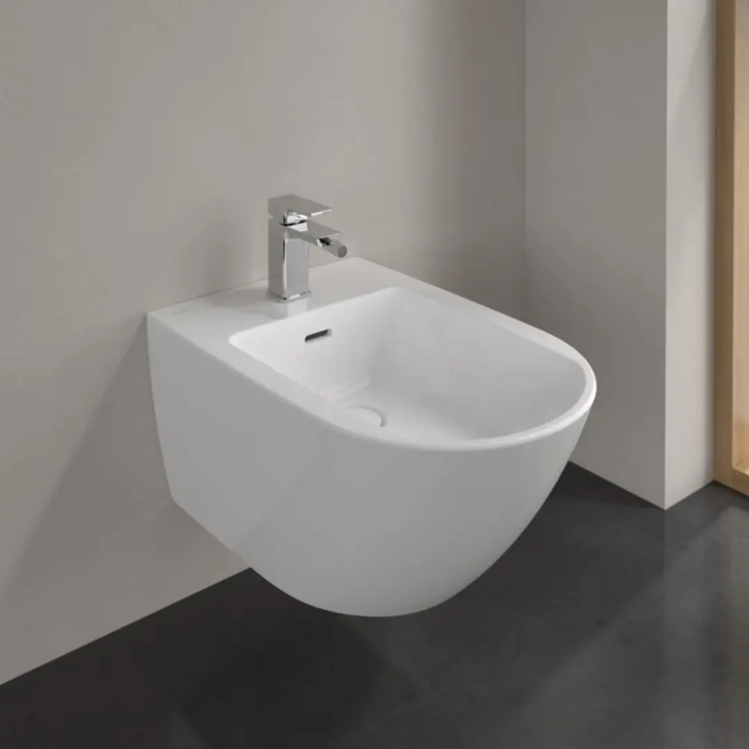 Villeroy & Boch Subway 3.0 Wand-bidet 375x560mm - Alpine wit - afbeelding 4 van 6