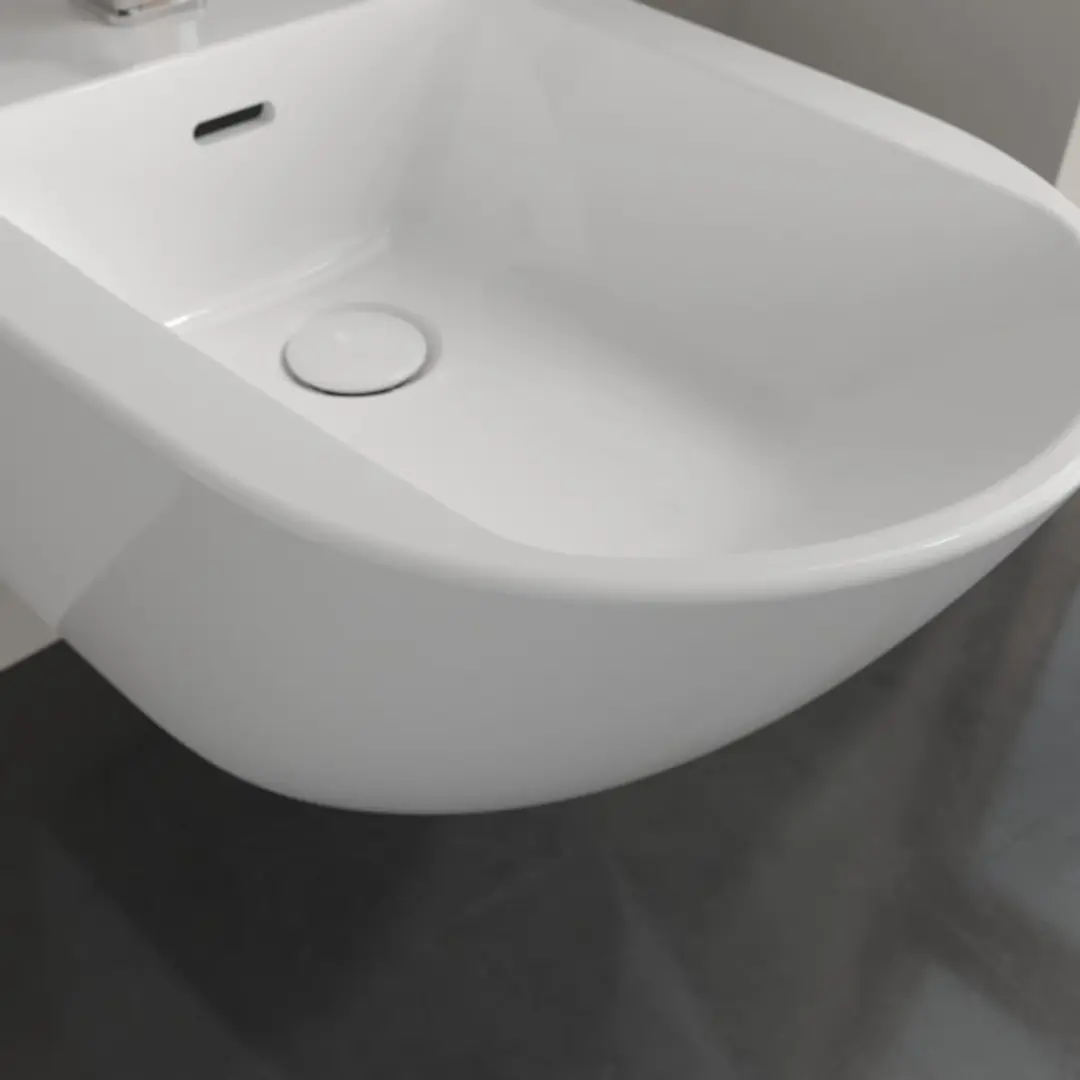 Villeroy & Boch Subway 3.0 Wand-bidet 375x560mm - Alpine wit - afbeelding 2 van 6