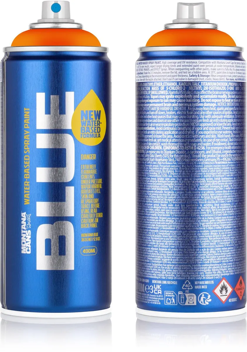 Montana BLUE Clockwork Orange Spuitbus 400ml
