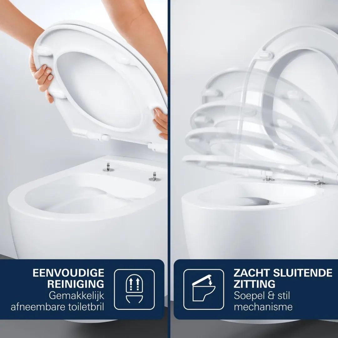Grohe Essence WC-deksel - Alpine Wit - afbeelding 3 van 6