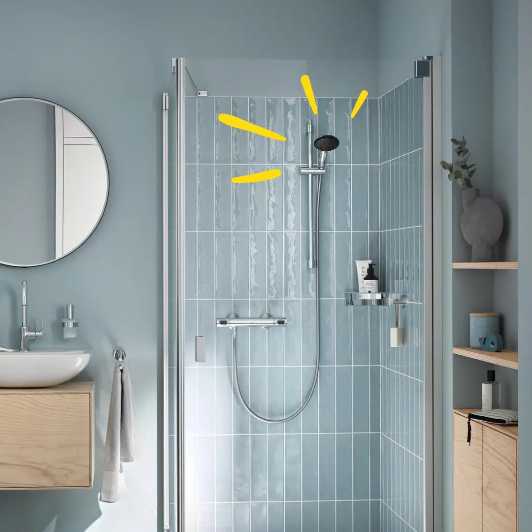 Grohe Vitalio Start Douchekop 2794610E - Chroom - afbeelding 6 van 6