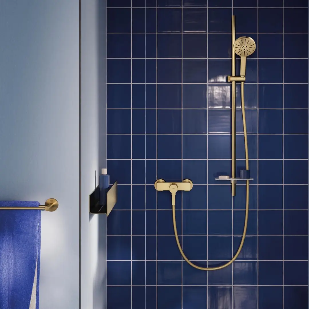 GROHE Lineare Douchemengkraan 33865GN1 - Geborsteld Cool Sunrise - afbeelding 3 van 6
