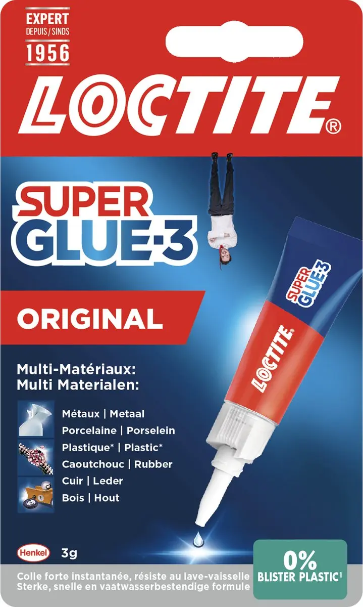 Loctite Original 3 g Extra Sterke Secondelijm