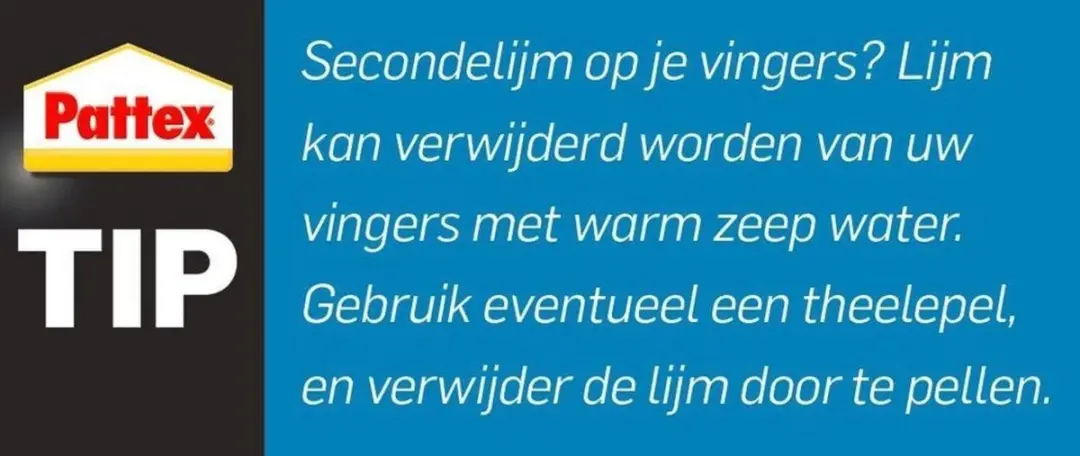 Pattex Classic Secondelijm 3g - afbeelding 4 van 5