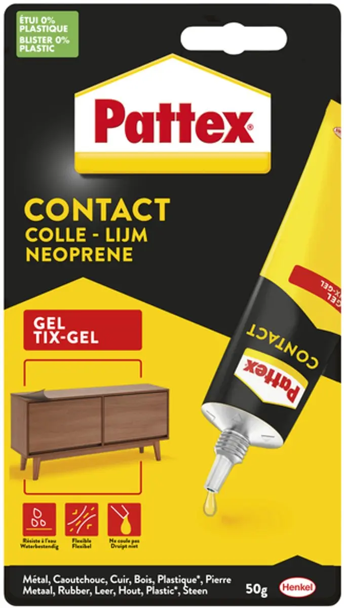 Pattex Tix-Gel Contactlijm 50g