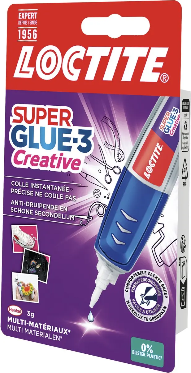 Loctite Creative Pen Secondelijm 3g - afbeelding 2 van 6