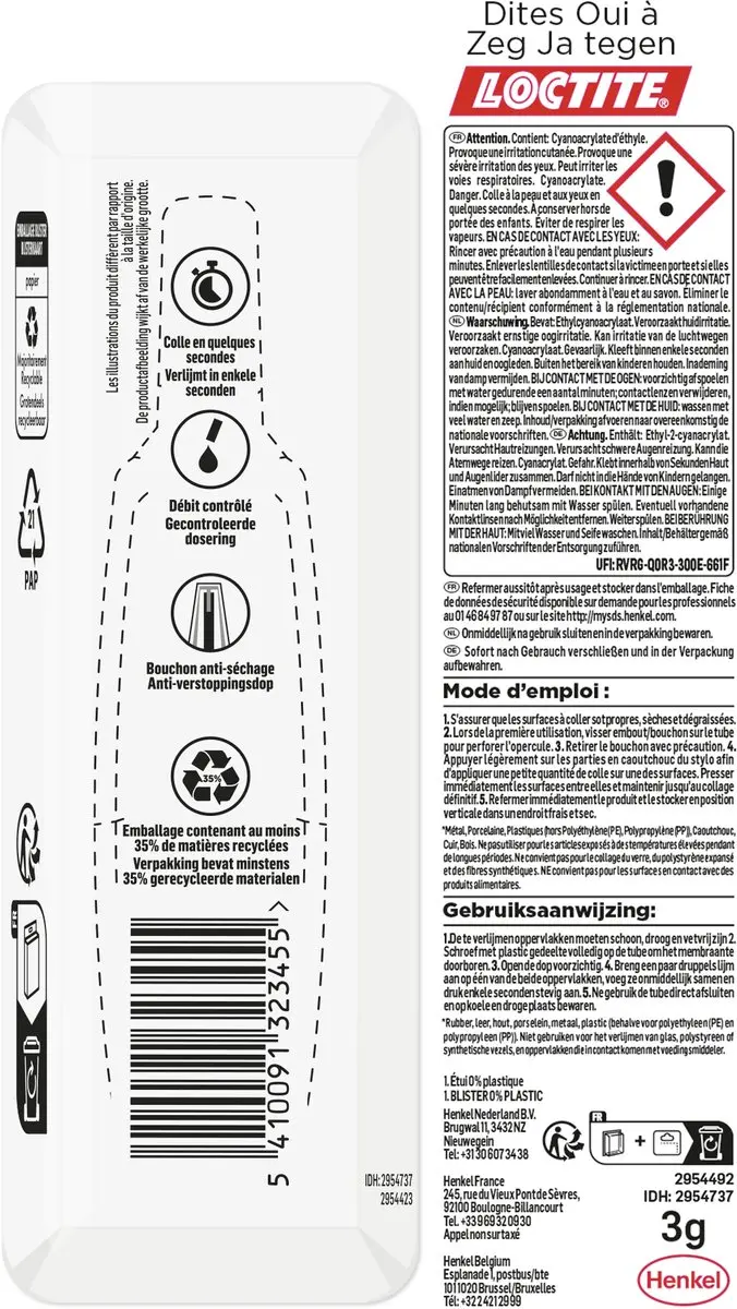 Loctite Creative Pen Secondelijm 3g - afbeelding 3 van 6