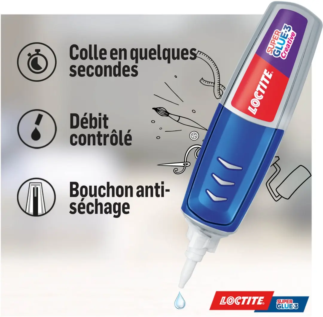 Loctite Creative Pen Secondelijm 3g - afbeelding 4 van 6