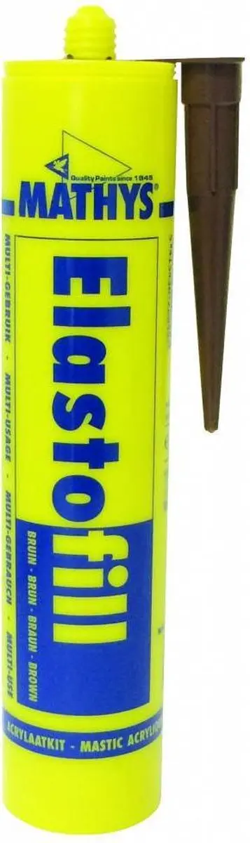 Mathys Elastofill Acrylaatkit 310ml - Wit - afbeelding 3 van 6
