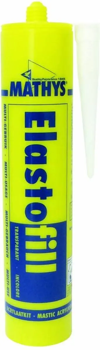 Mathys Elastofill Acrylaatkit 310ml - Wit - afbeelding 5 van 6