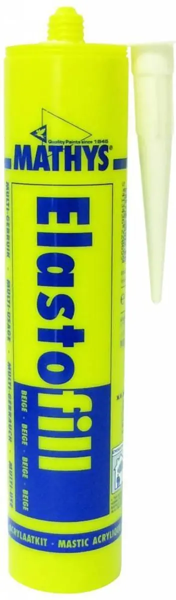 Mathys Elastofill Acrylaatkit 310ml - Wit - afbeelding 2 van 6