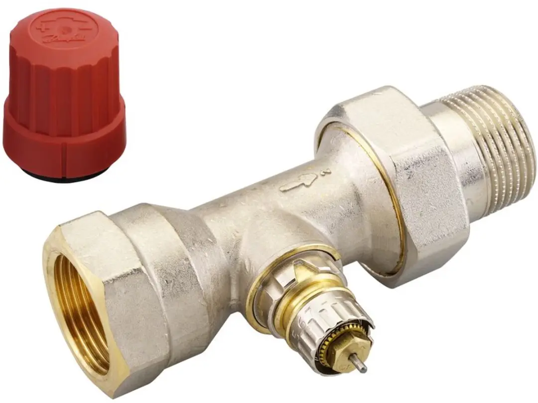 Danfoss RA-N Radiatorafsluiter 140m³/h - Wit - afbeelding 5 van 5