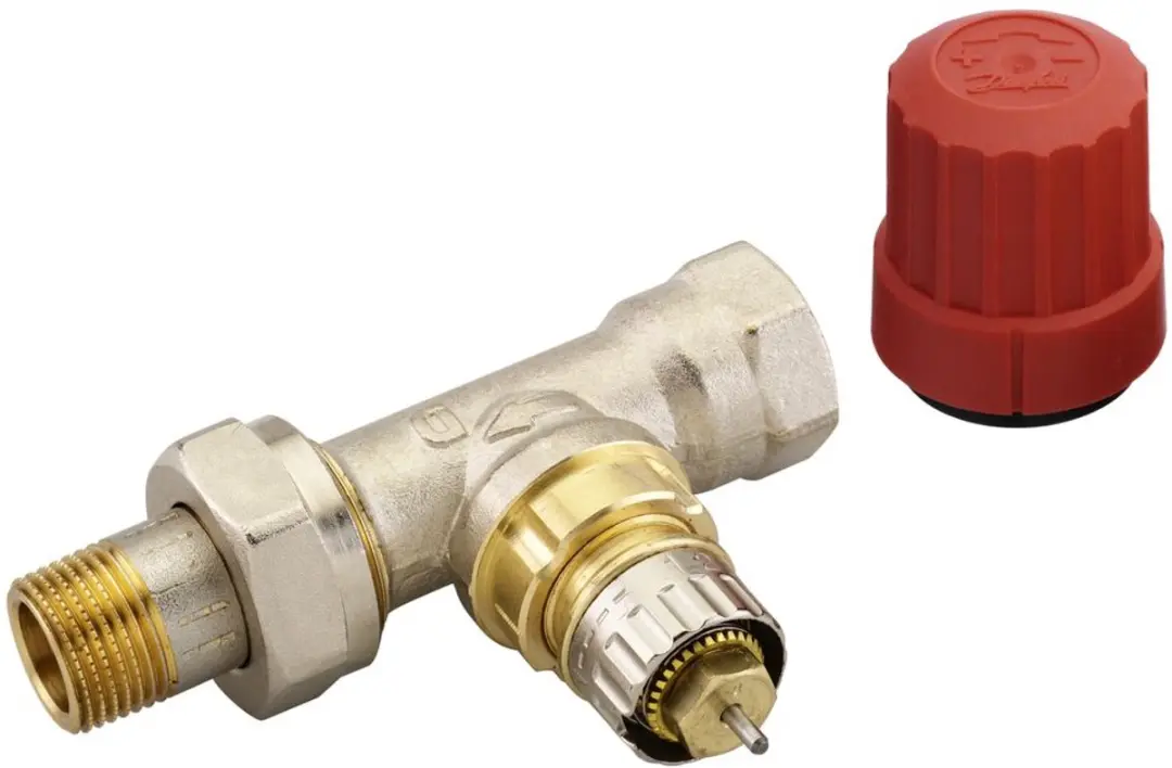 Danfoss RA-N Radiatorafsluiter 3/8" - Wit - afbeelding 6 van 6