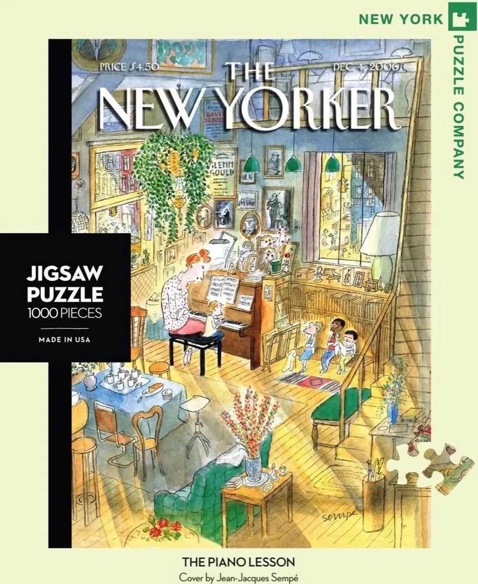 The New York Puzzle Company Cat Nap 1000 Stuks - Multi - afbeelding 2 van 3