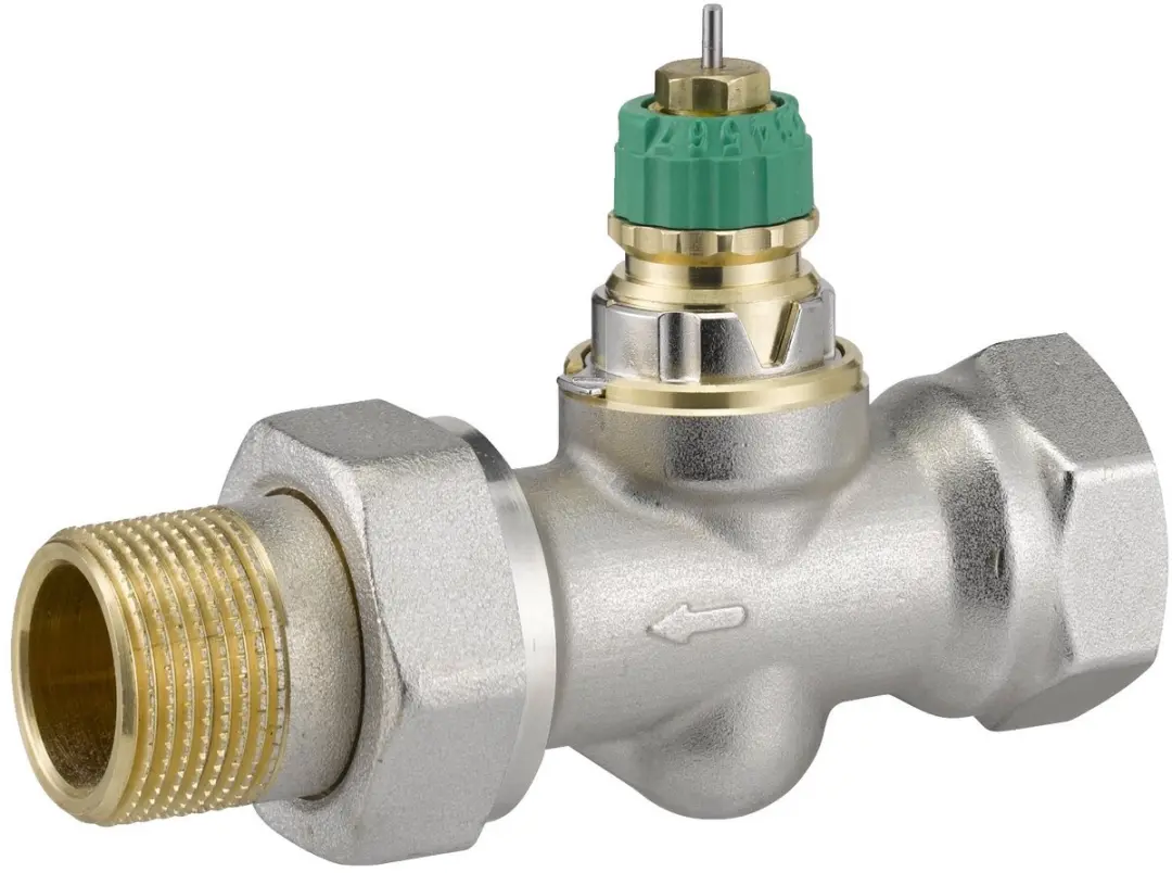 Danfoss Dynamic Valve thermostatische radiatorafsluiter recht 3/4 instelbaar deb