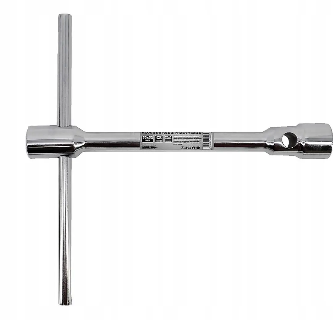AWTOOLS AW18117 Wielensleutel met stang 32x33mm
