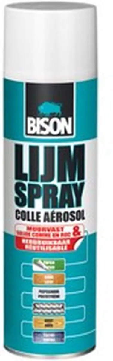 Bison Lijmspray Spuitbus 500ml - afbeelding 6 van 6