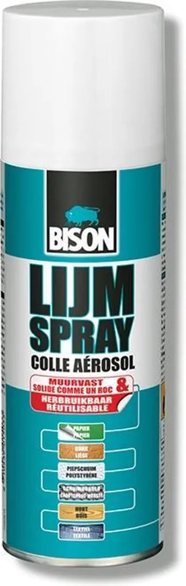 Bison Lijmspray Spuitbus 500ml - afbeelding 4 van 6