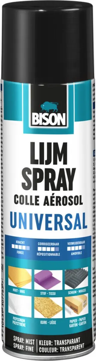 Bison Lijmspray Spuitbus 500ml