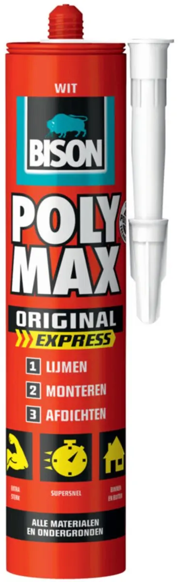 Bison Poly Max® Express Wit