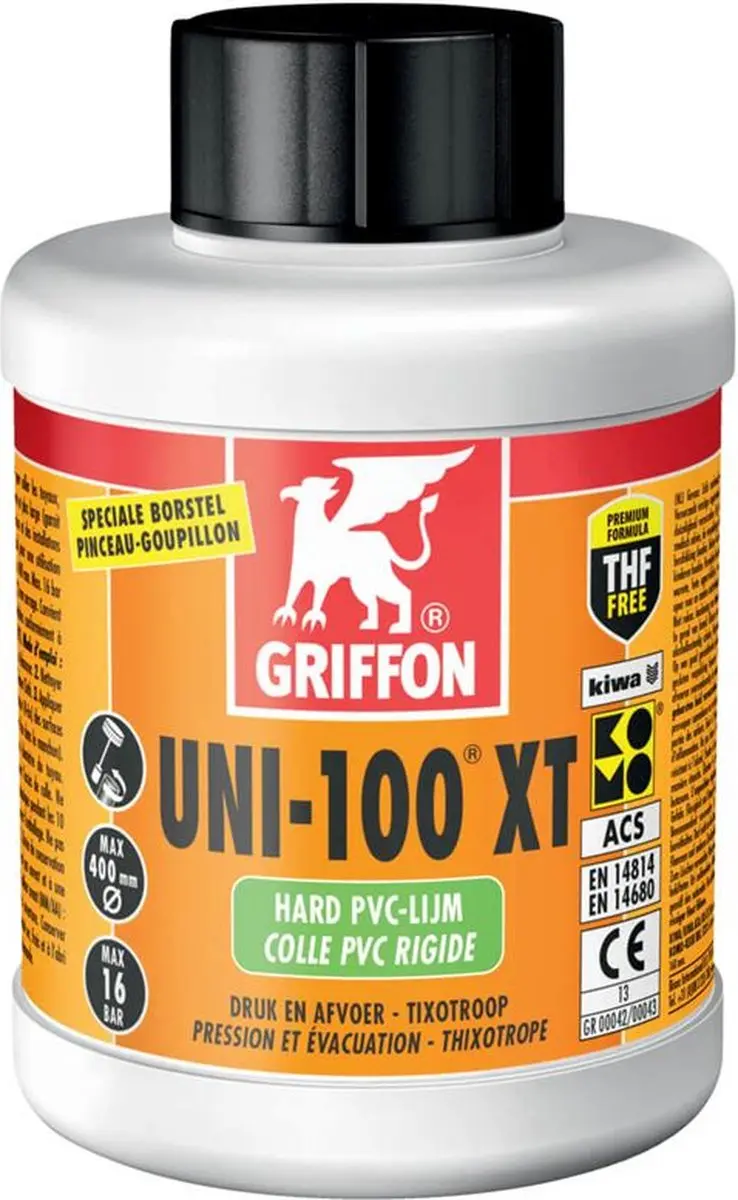 Griffon UNI-100® Flacon met borstel 500 ml