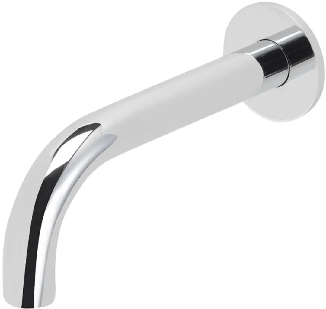 Bruynzeel rond baduitloop sprong 18 cm chroom