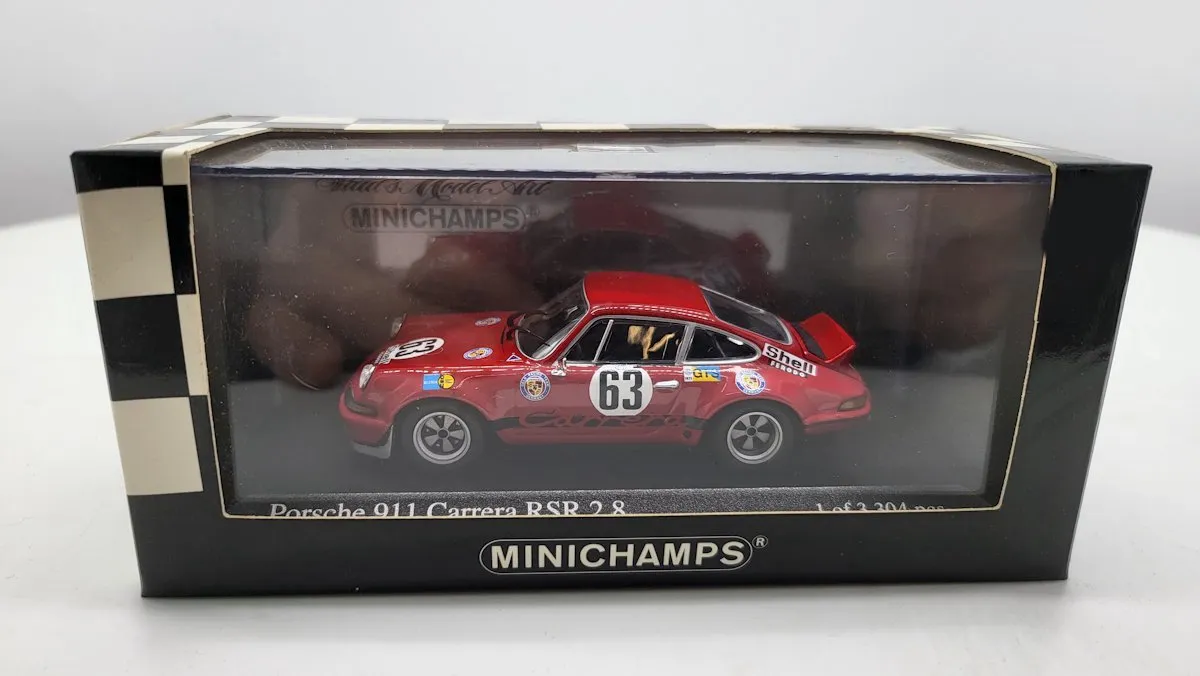 Porsche 911 Carrera RSR 2.8 #63 24H Le Mans 1973 - 1:43 - Minichamps