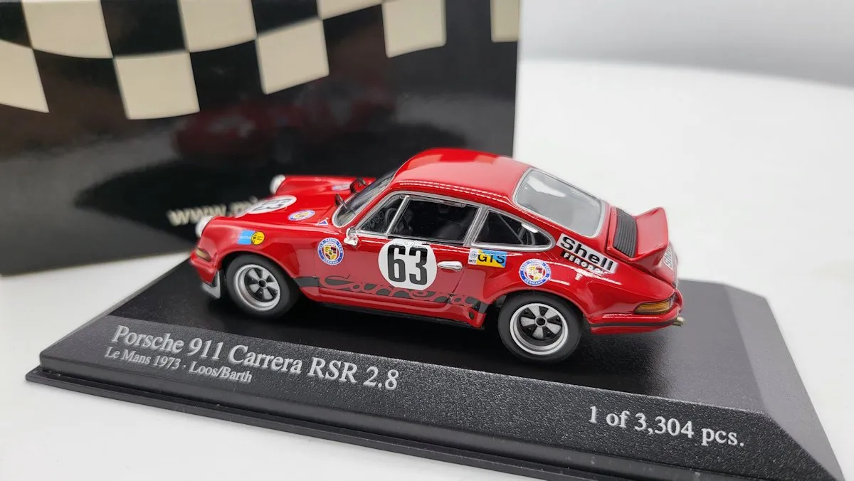 Porsche 911 Carrera RSR 2.8 #63 24H Le Mans 1973 - 1:43 - Minichamps
