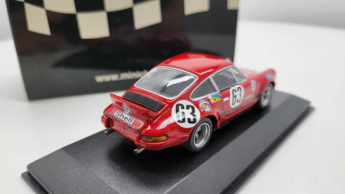 Porsche 911 Carrera RSR 2.8 #63 24H Le Mans 1973 - 1:43 - Minichamps