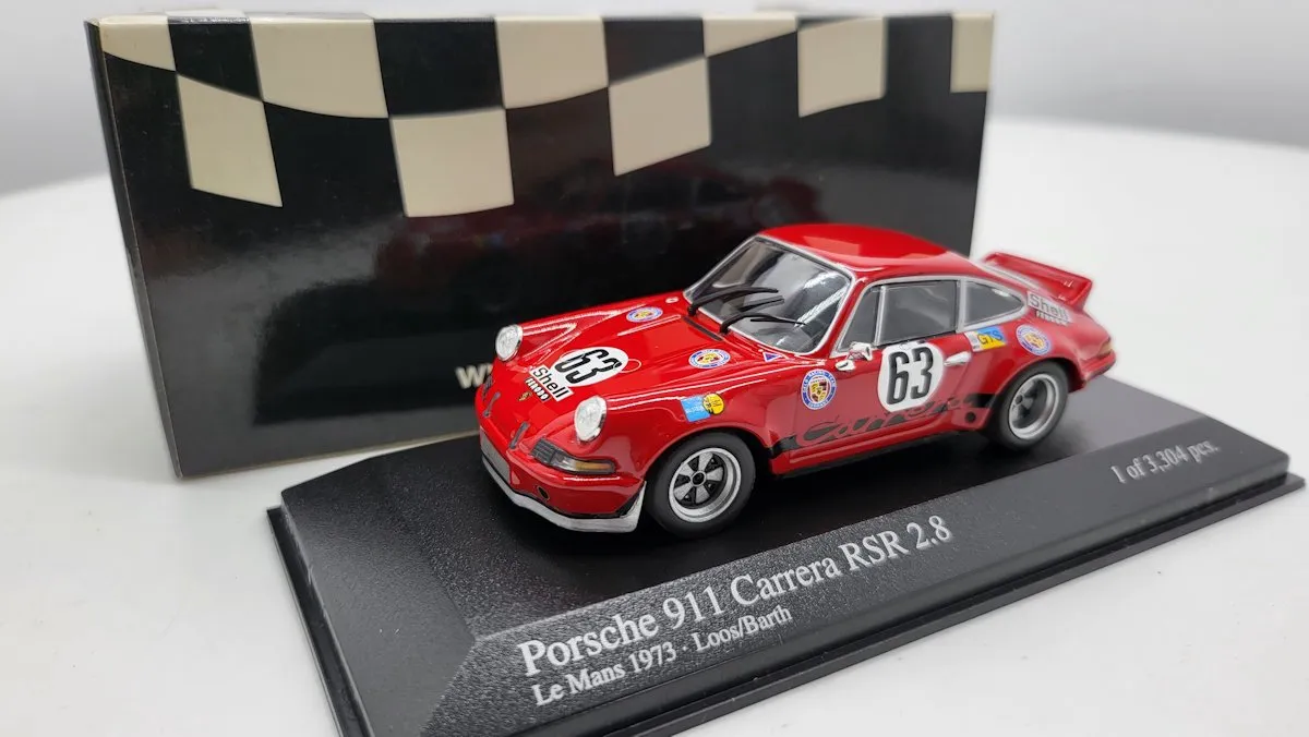 Porsche 911 Carrera RSR 2.8 #63 24H Le Mans 1973 - 1:43 - Minichamps