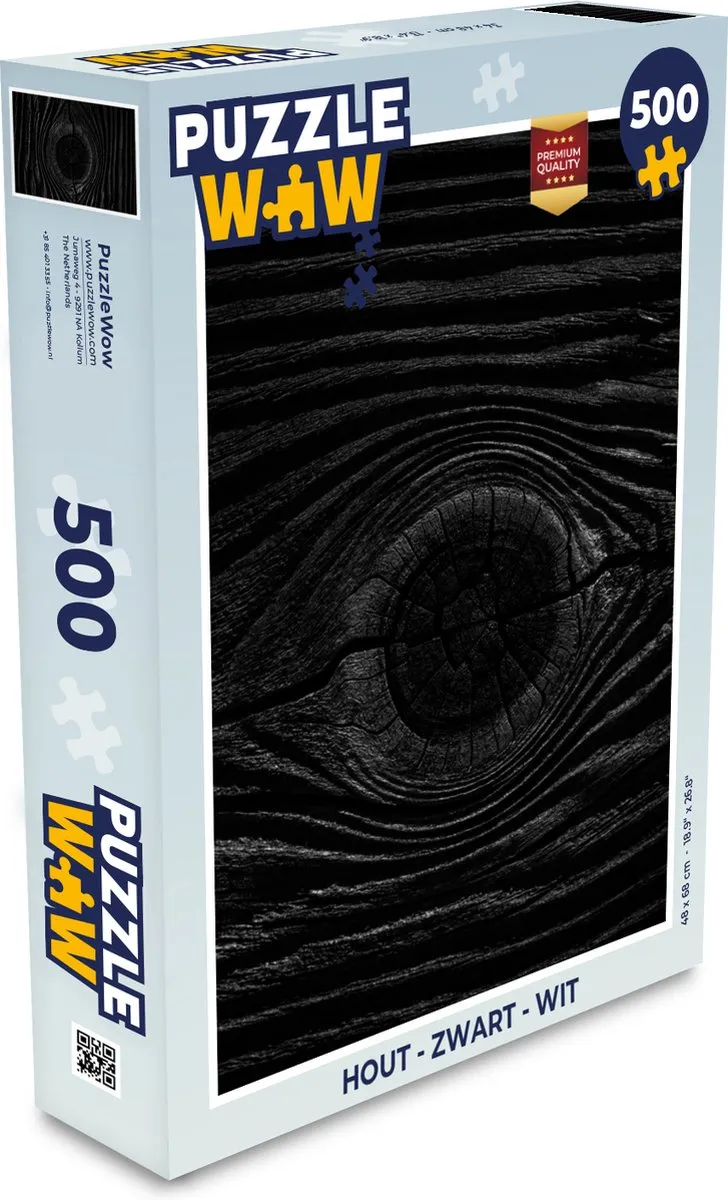 PuzzleWow Design Legpuzzel 500 Stuks - Multicolor