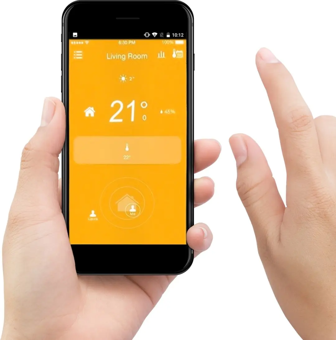 Alecto SMART-HEAT10 Thermostaatkraan - Wit - afbeelding 6 van 6