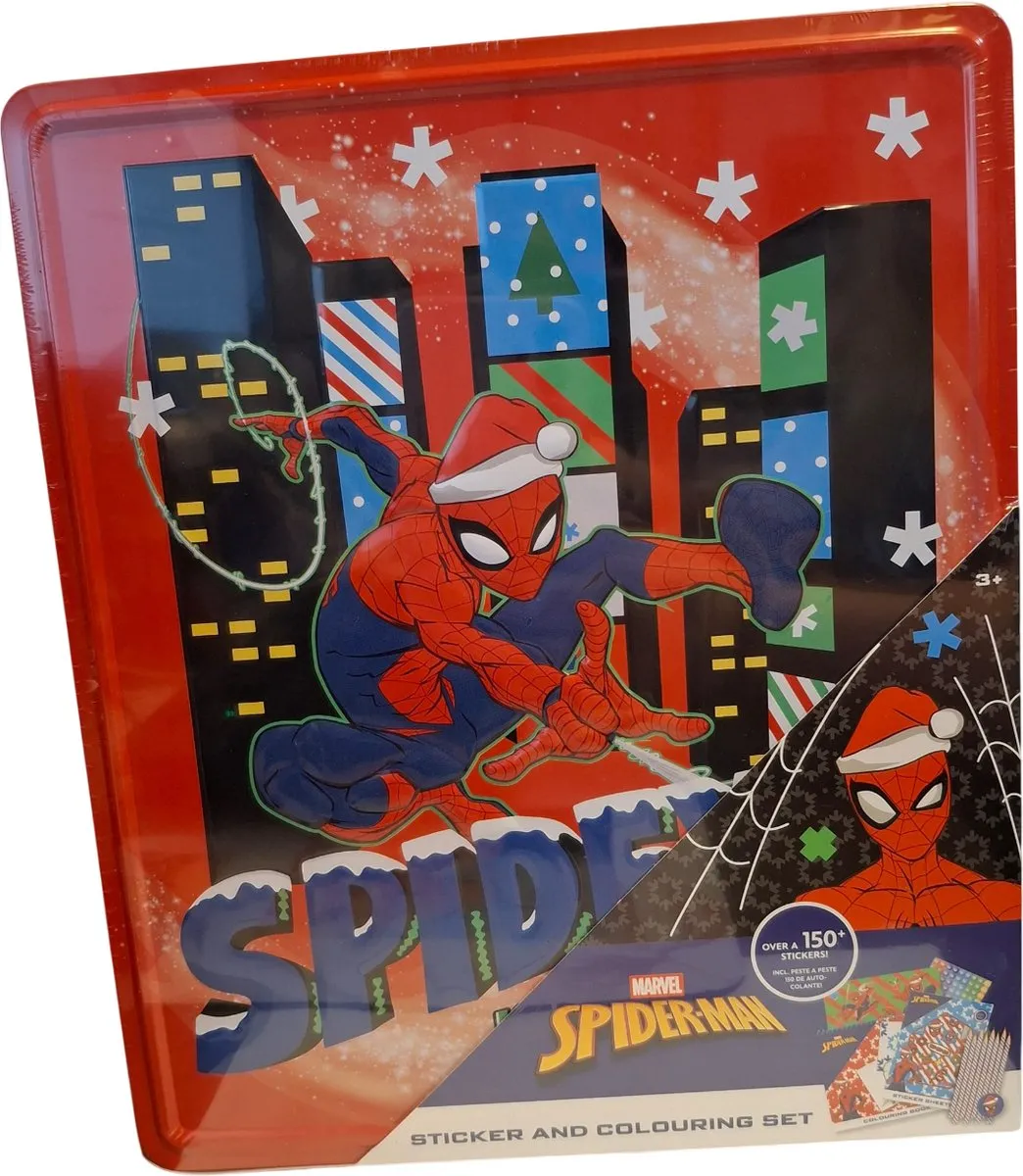 Marvel Spider-Man Stickers & Kleurboek