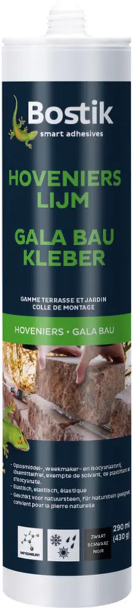 Bostik Hovenierslijm 290ml Zwart