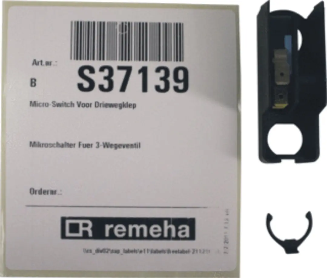 Remeha Micro-switch voor 3-wegklep S37139