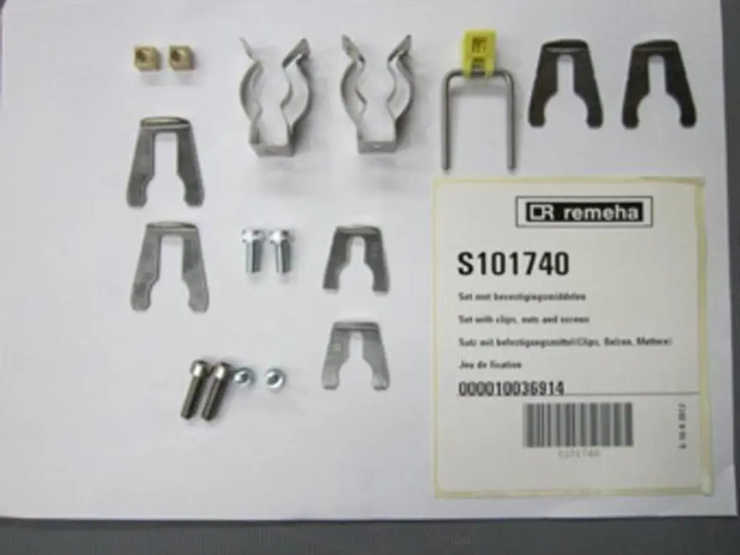 Remeha S101740 Bevestigingsmiddelenset