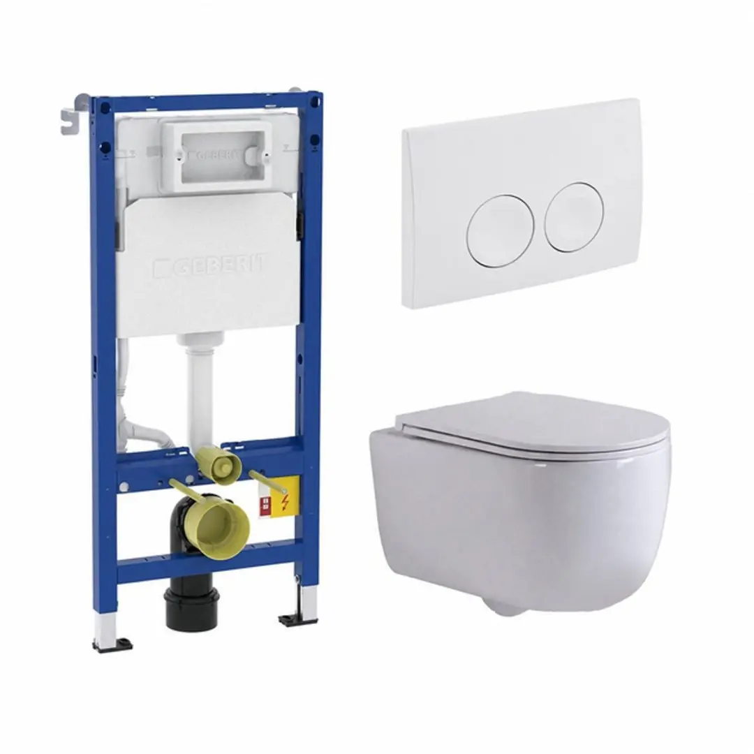 QeramiQ Dely Swirl Toiletset