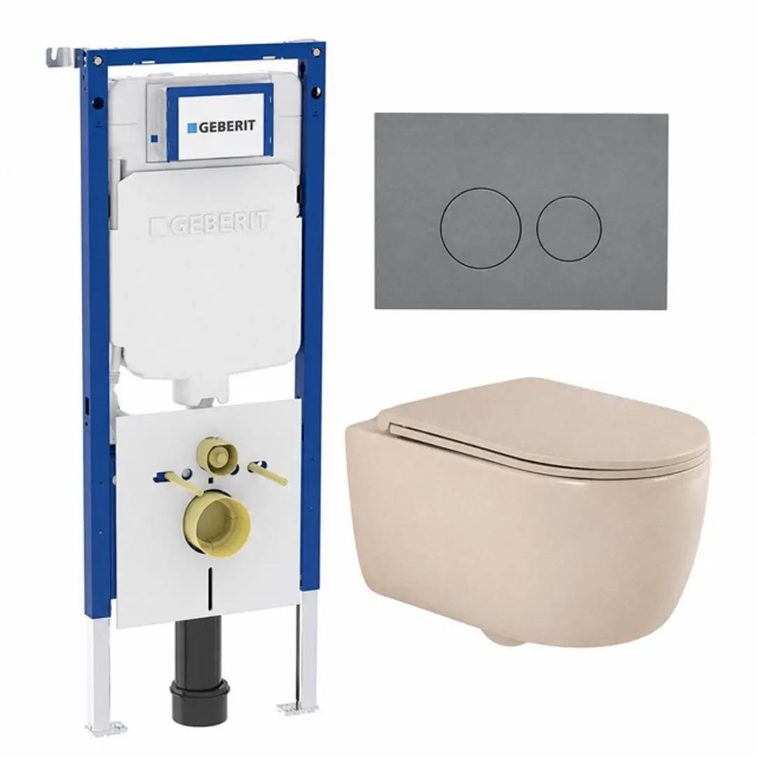 QeramiQ Dely Swirl Toiletset