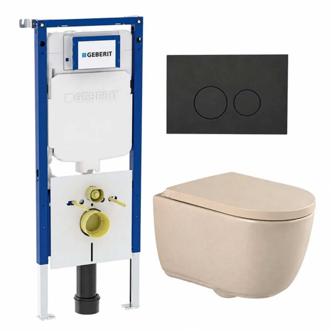 QeramiQ Dely Swirl Toiletset