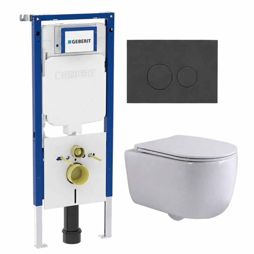 QeramiQ Dely Swirl Toiletset