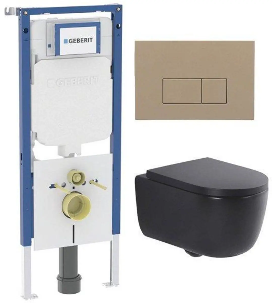 QeramiQ Dely Swirl Toiletset