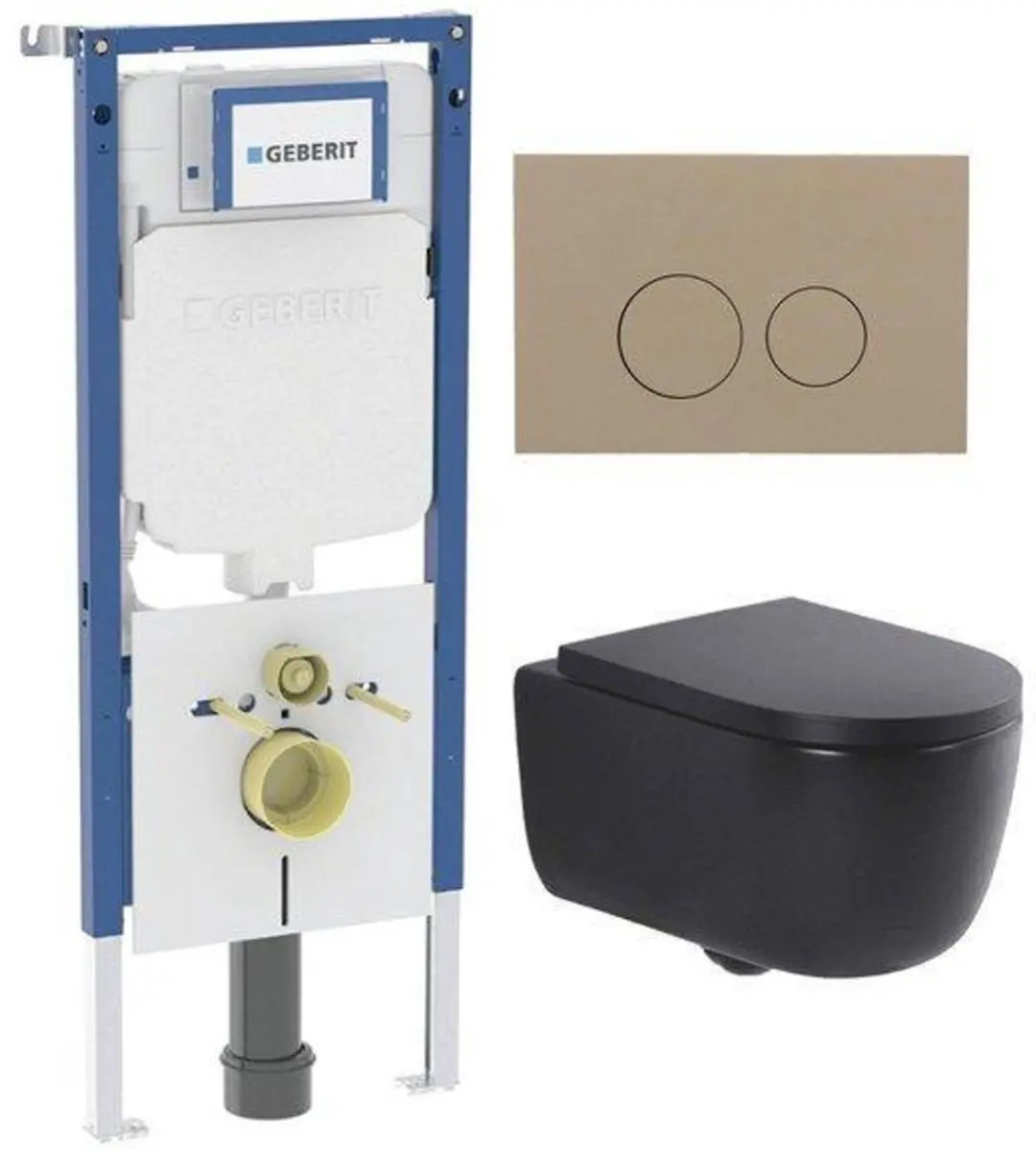 QeramiQ Dely Swirl Toiletset