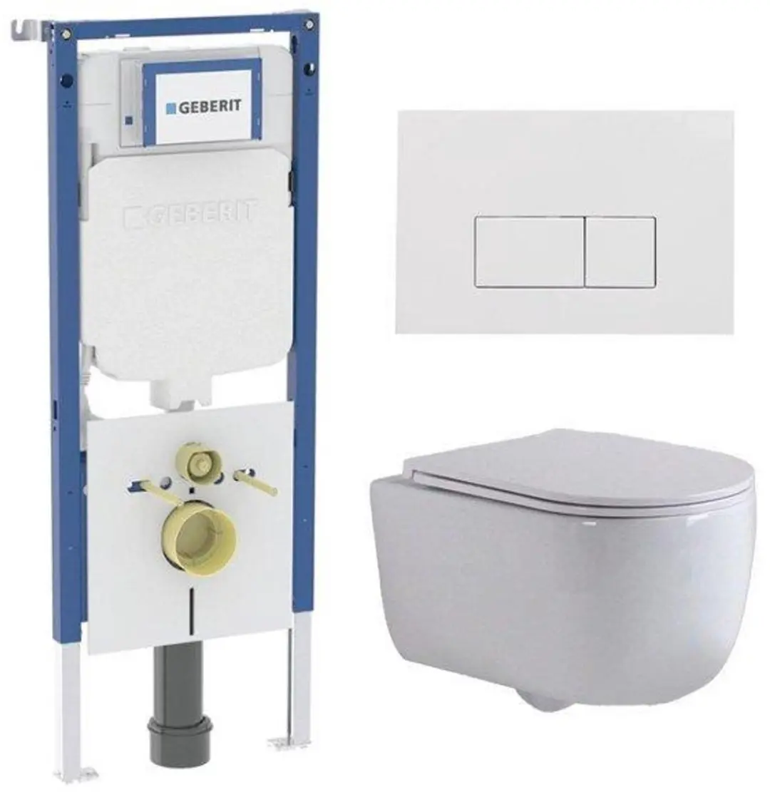 QeramiQ Dely Swirl Toiletset