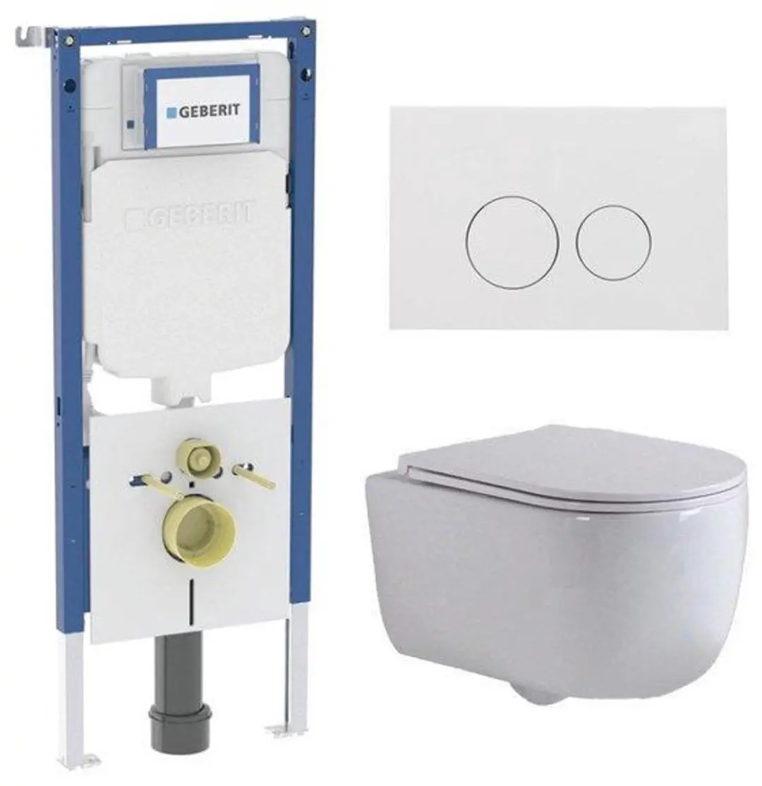 QeramiQ Dely Swirl Toiletset