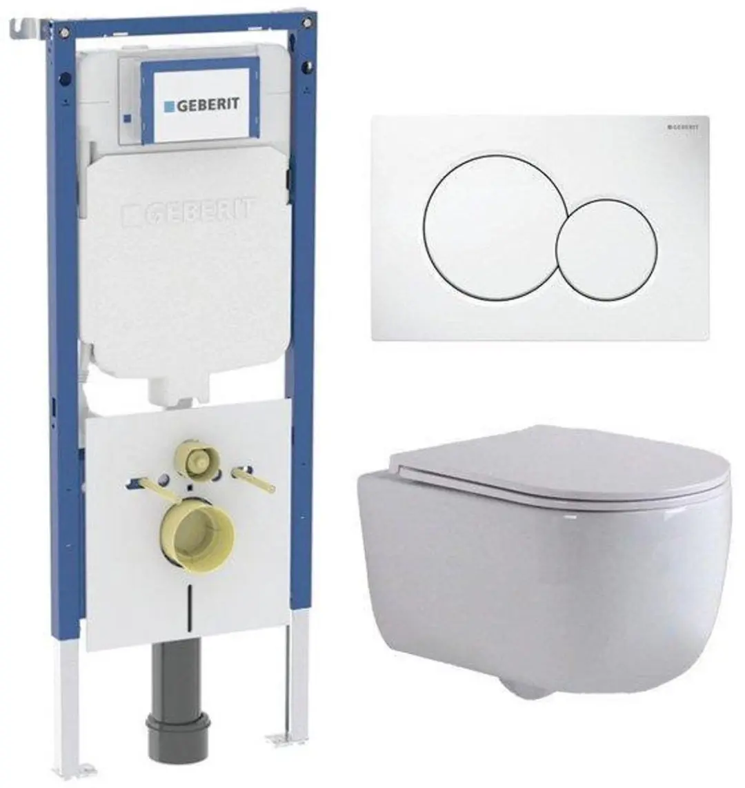 QeramiQ Dely Swirl Toiletset