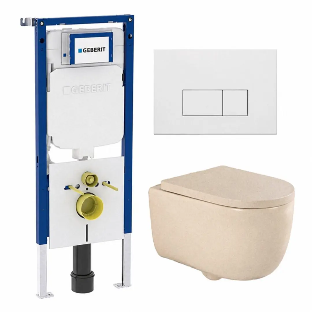 QeramiQ Dely Swirl Toiletset